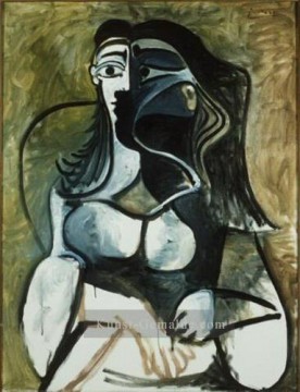  kubismus - Femme assise dans un fauteuil 1917 Kubismus